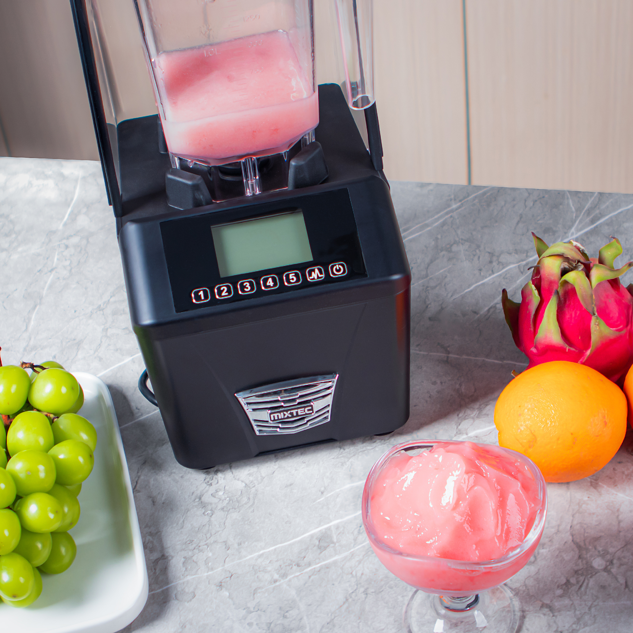Durable Versatile Variable Frequency Commercial Blender - Quiet Smoothie Maker for Business Use